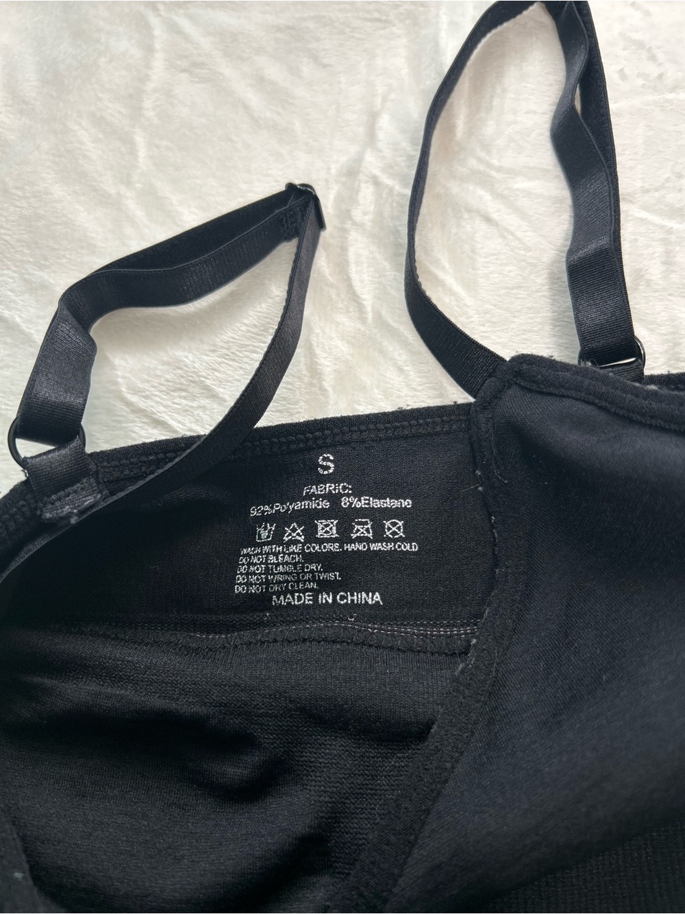 Black compression Shaping Slip Dress sz:small - Picture 4 of 4